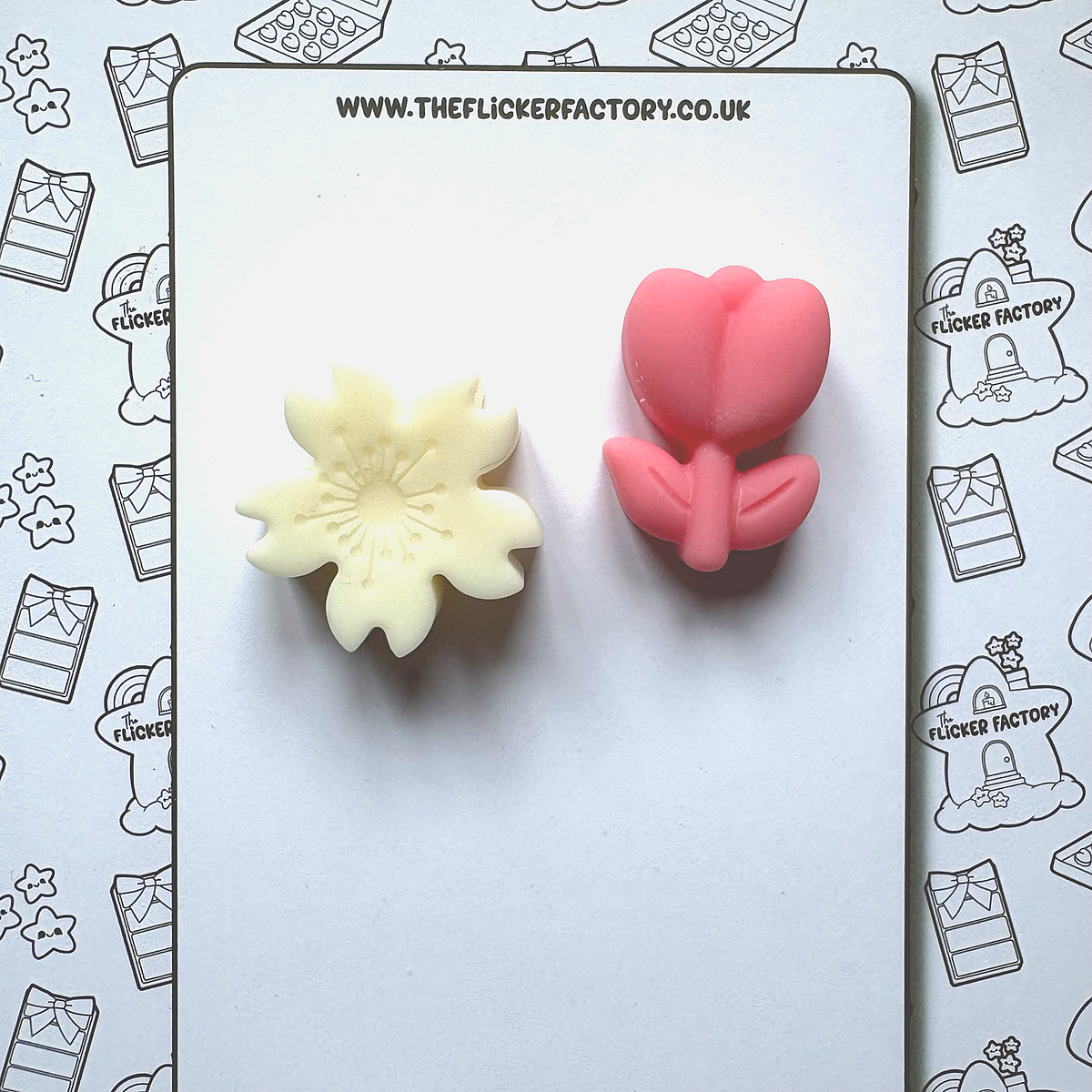 Pink Tulips & White Jasmine 2pk