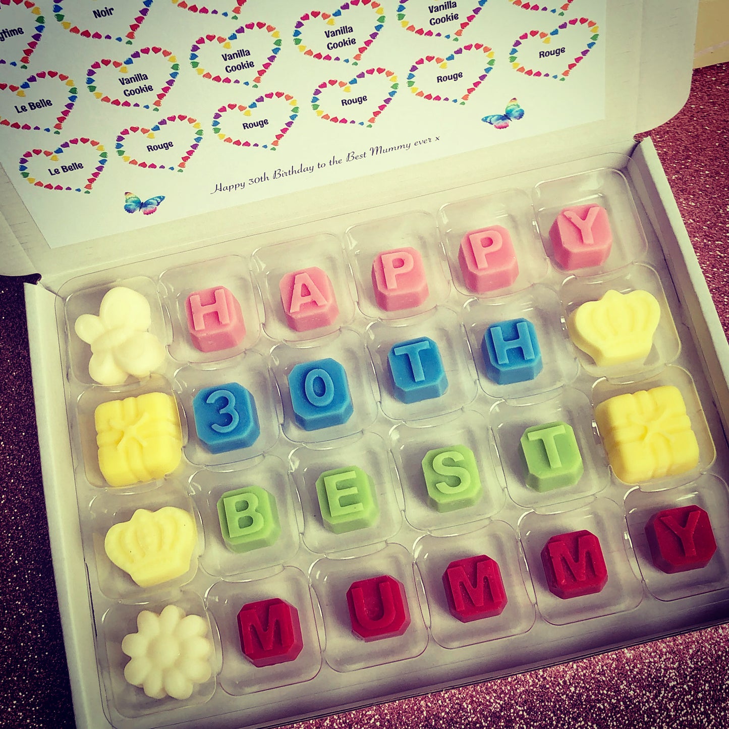 Personalised Custom Box ~ Any name or message! PLEASE CONTACT WITH DETAIL REQUIRED