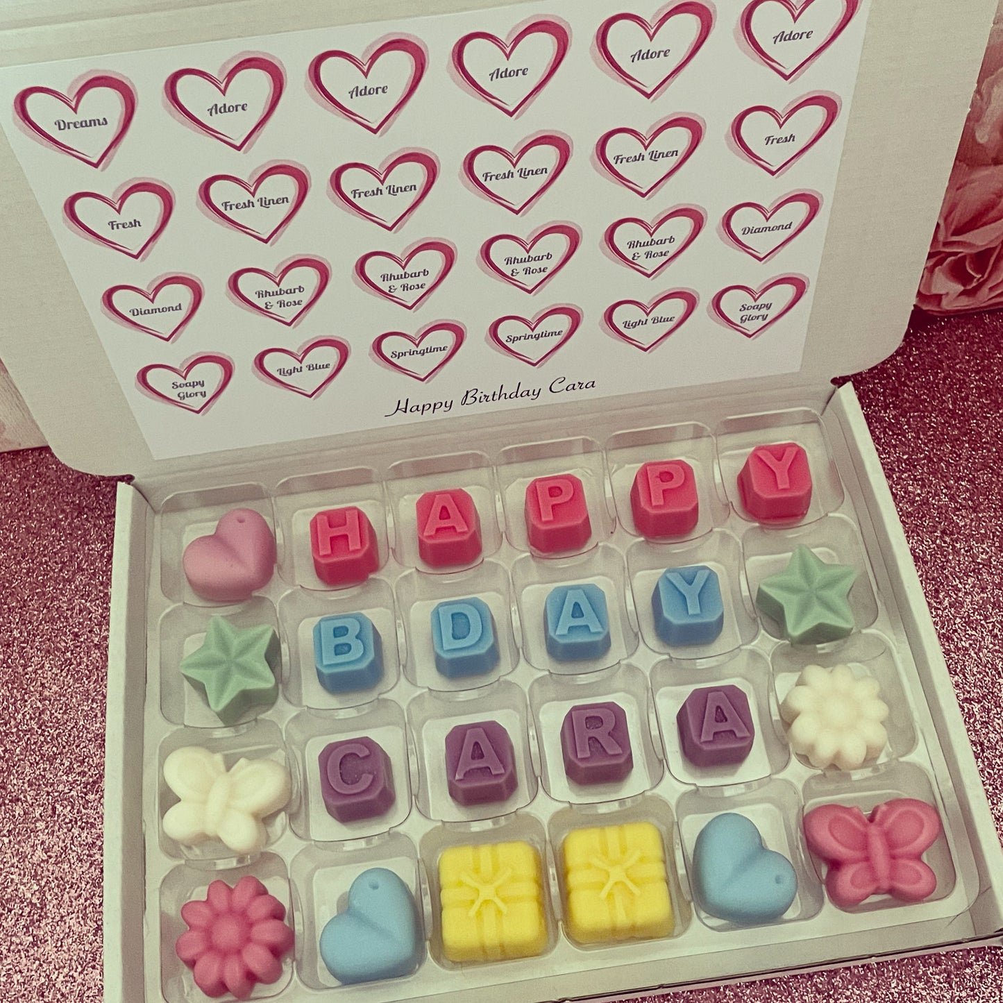 Personalised Custom Box ~ Any name or message! PLEASE CONTACT WITH DETAIL REQUIRED