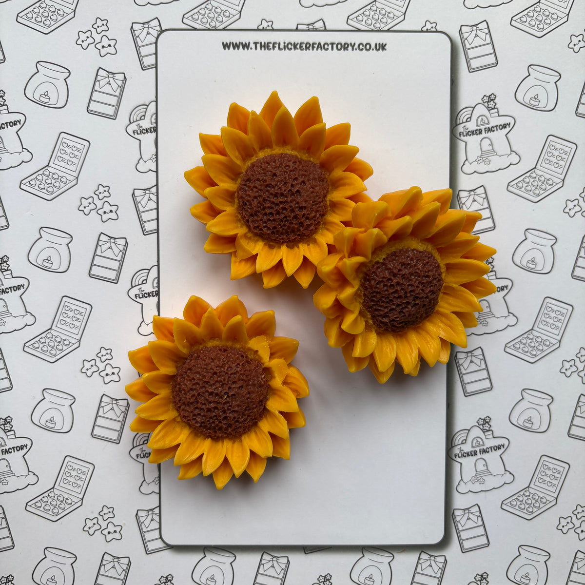 Scarlet Sunflower Shape (One Supplied)
