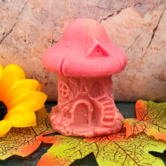 Toasted Marshmallow 3D Toadstool House