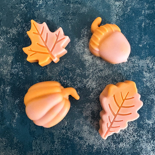 White Musk & Golden Maple Autumn Shapes (Pack of 2)