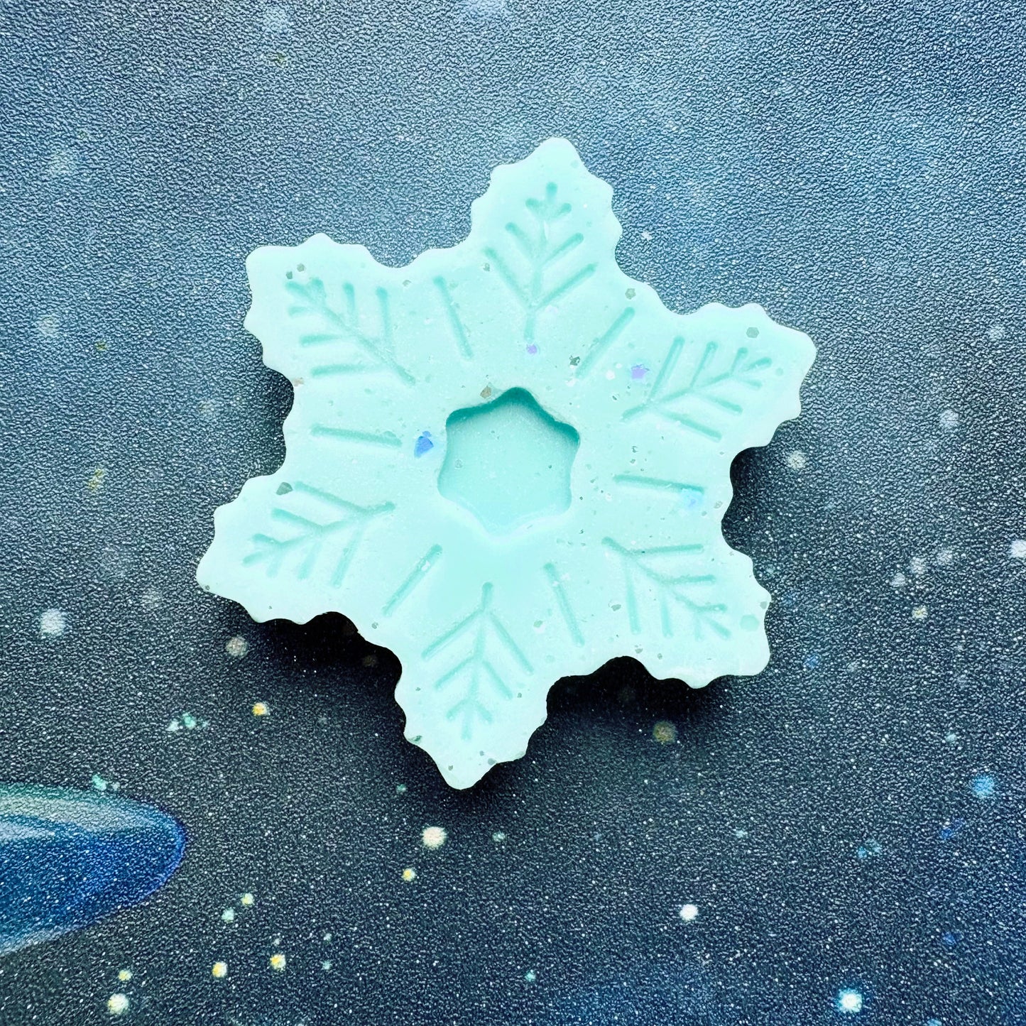 Frosty Eucalyptus Snowflake